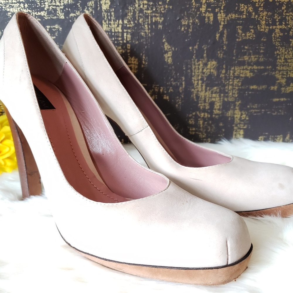 Derek Lam Nude High Heel Pumps